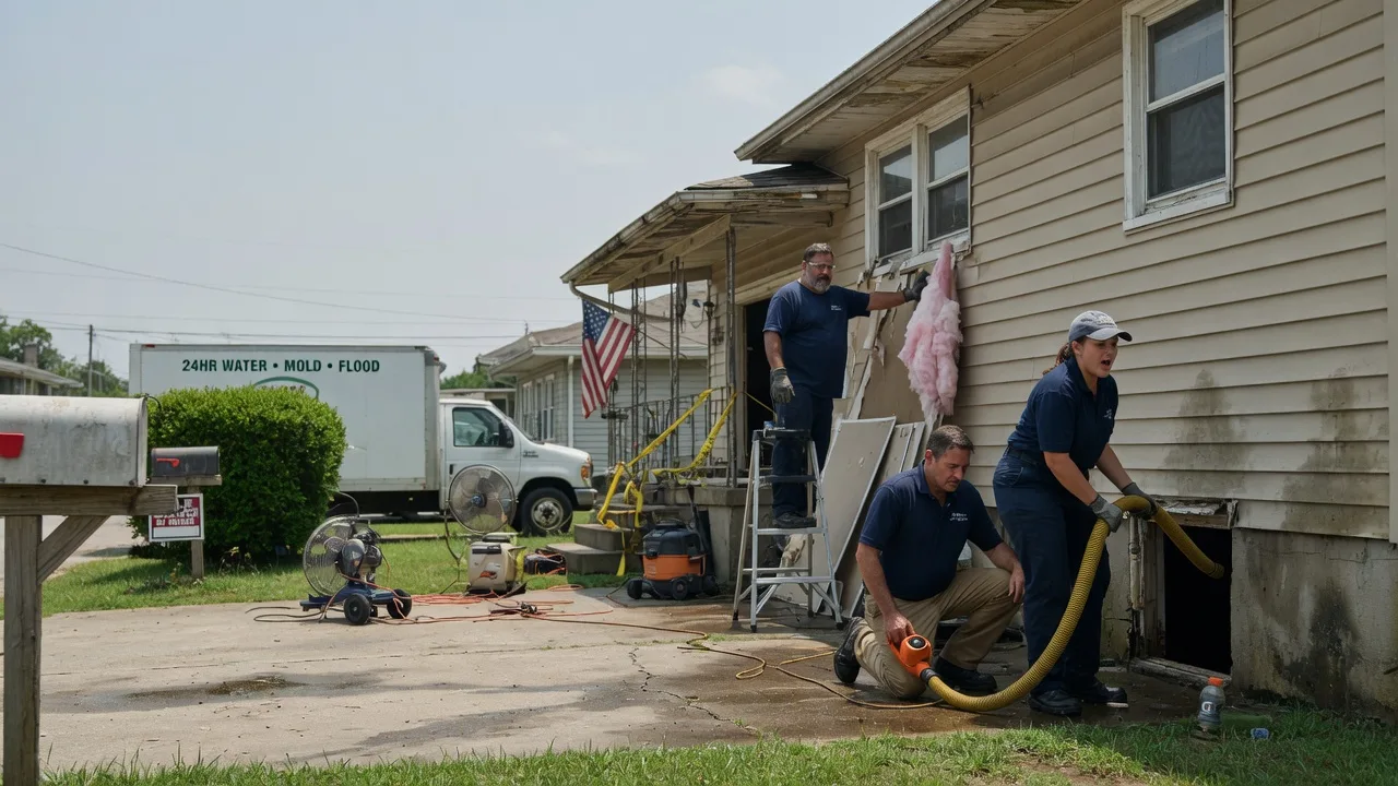 Water Damage Repair in Holly Bluff, MS near me